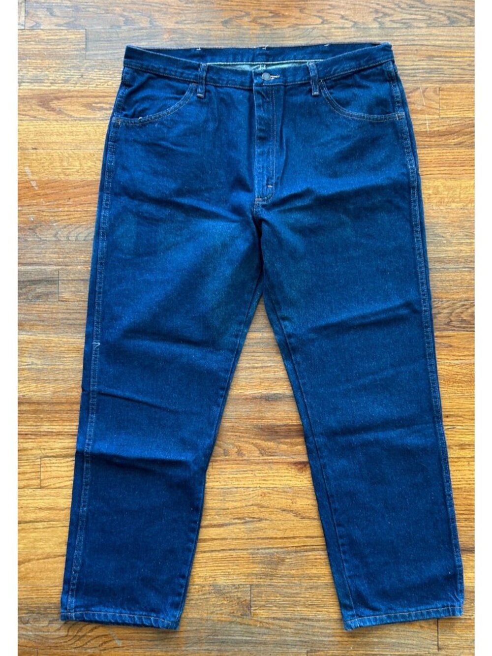 Rustler‎ Mens Regular Fit Straight Leg Work Jeans 40x30 Heavyweight *Pls Read*